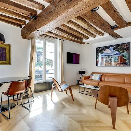 Le Princier - Jardin Luxembourg - By Mon Petit Fare Apartment *